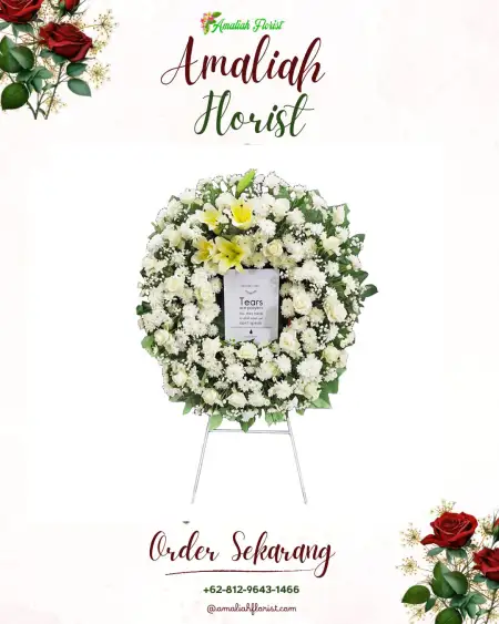 Krans Bunga Duka Sukasirnarasa